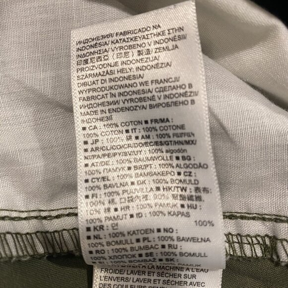 Men's Gap Easy Pant - Army Green - Size Small - EUC - Picture 6 of 6